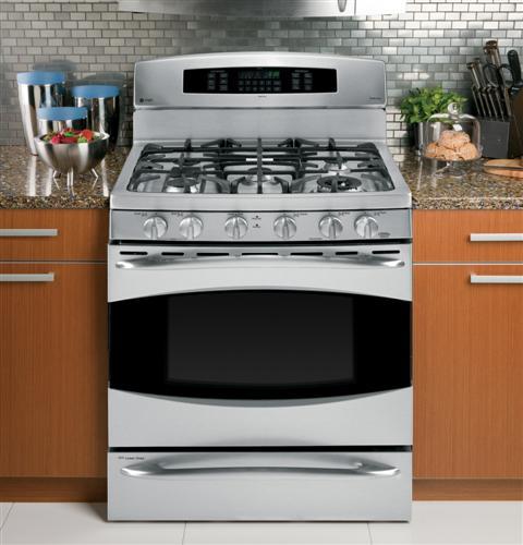 GE Profile™ Series 30" Free-Standing Range with Baking Drawer