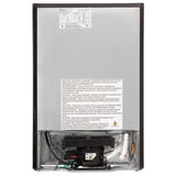 Danby 4.5 cu. ft. Compact Fridge with True Freezer in Stainless Steel Look