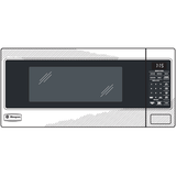 Monogram 1.1 Cu. Ft. Countertop Microwave Oven