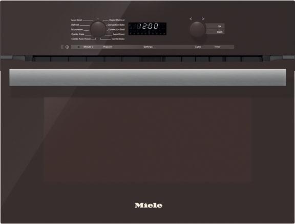 24" H 6200 BM PureLine Truffle Brown DirectSelect Speed Oven