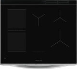 30" Front Control Induction Range with Stone-Baked Pizza