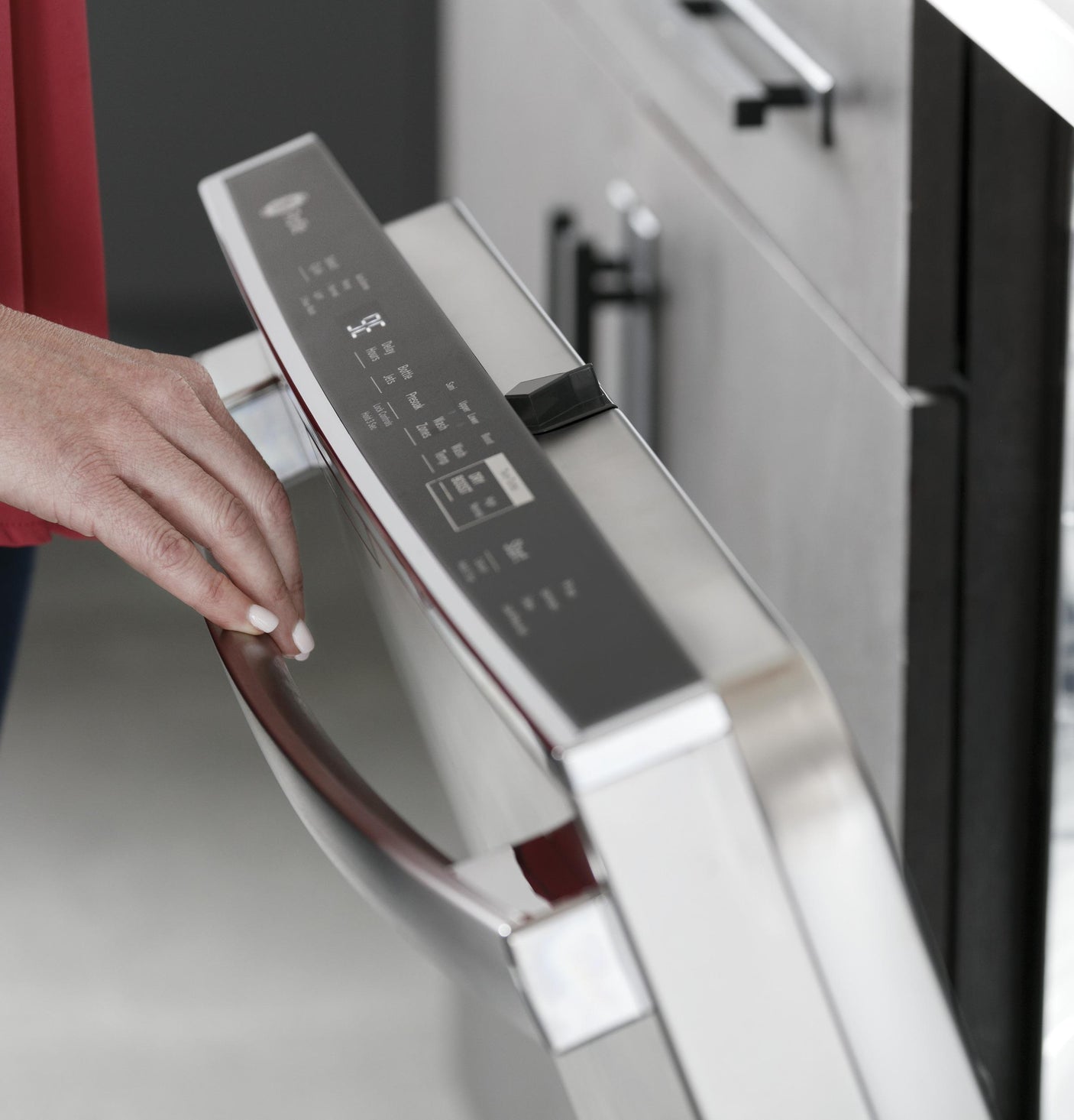 GE Profile™ ENERGY STAR® Fingerprint Resistant Top Control with Stainless Steel Interior Dishwasher with Sanitize Cycle & Twin Turbo Dry Boost