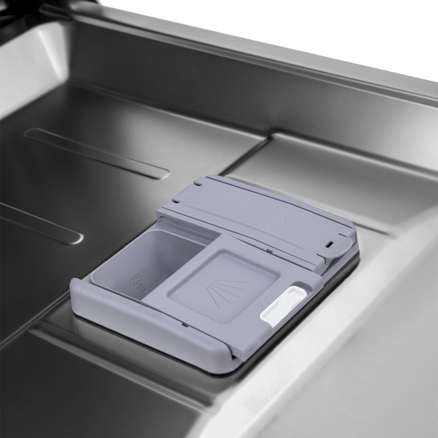 ZLINE 18 in. Compact Top Control Dishwasher with Stainless Steel Tub and Modern Style Handle, 52 dBa (DW-18) [Color: DuraSnow Stainless Steel]