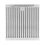 Forno Bari Espresso 30-Inch Under Cabinet Range Hood, Stainless Steel, 600 CFM, LED Lighting, Dishwasher-Safe Baffle Filters, 3-Speed Fan Control