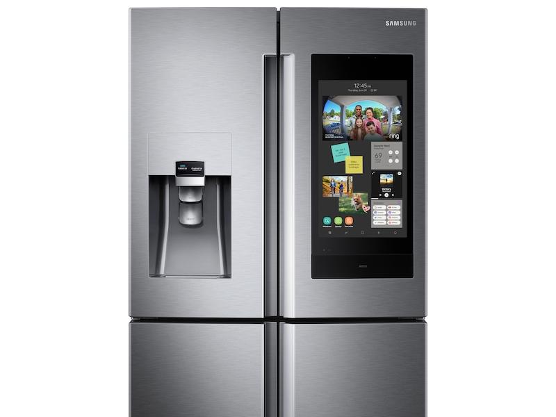 22 cu. ft. Family Hub™ Counter Depth 4-Door Flex™ Refrigerator in Stainless Steel