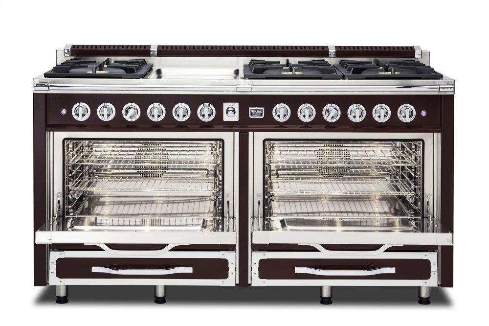 66"W. Tuscany Range - TVDR660 Bordeaux finish has been . See dealer for stock.