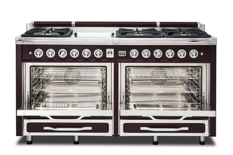 66"W. Tuscany Range - TVDR660 Bordeaux finish has been . See dealer for stock.