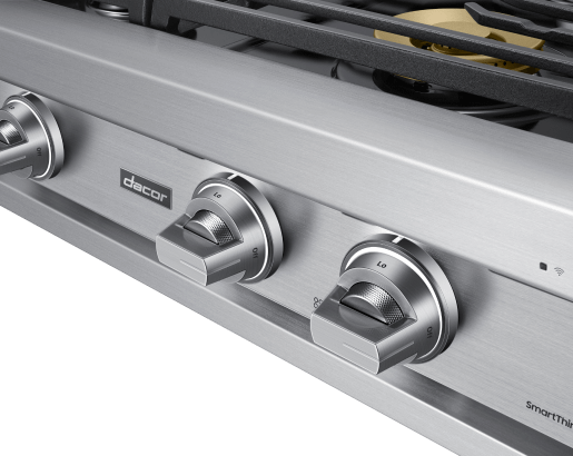 48" Rangetop, Silver Stainless, Natural Gas/Liquid Propane