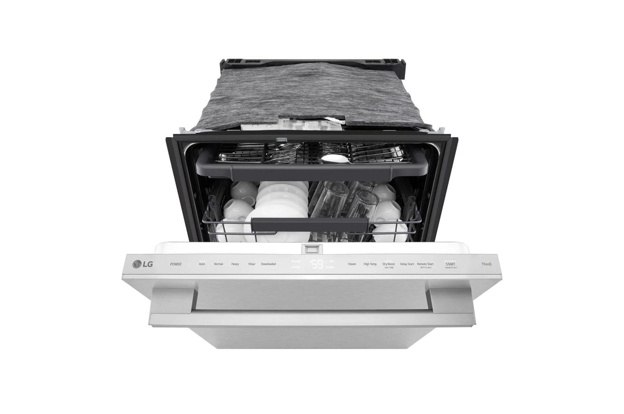 Smart FlushFit™ Top Control Dishwasher with 1-Hour Wash & Dry, QuadWash® Pro, and Dynamic Heat Dry™ w/AutoVent Dry™