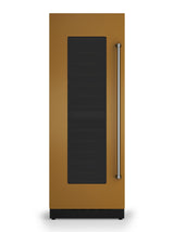30"W. Integrated Wine Cellar Door Panel - Golden Hour Left Hinge