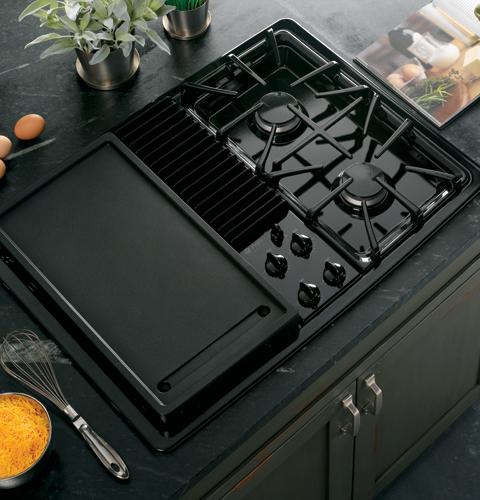 GE Profile™ Built-In Downdraft Gas Modular Cooktop