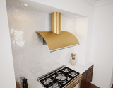 Okeanito, 42in, Brushed Gold, LED, BODY ONLY