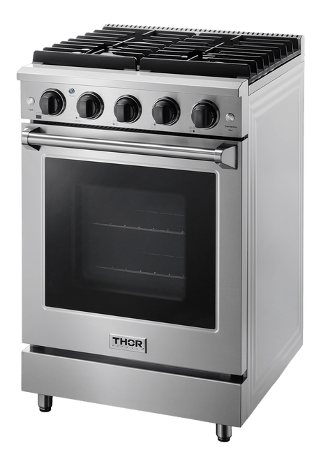 Thor Kitchen 24-inch Liquid Propane Range - Lrg2401ulp