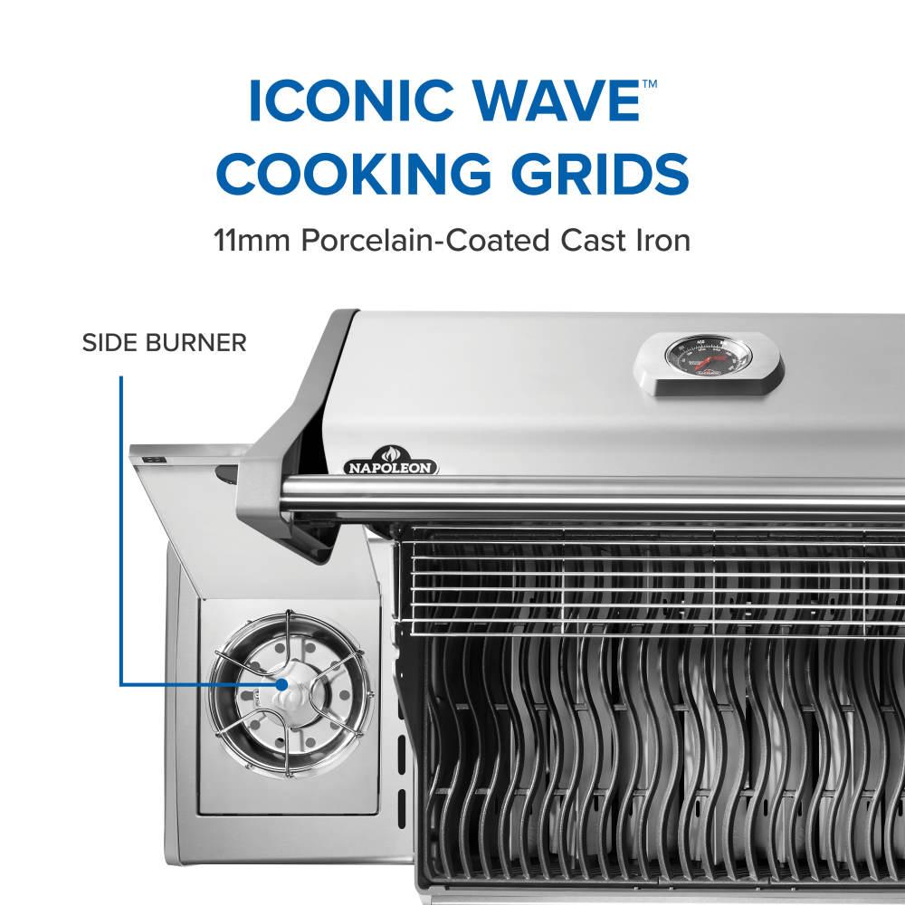 Rogue 525 SB with Range Side Burner , Natural Gas, Stainless Steel