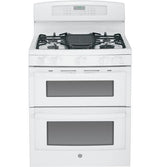 GE Profile™ Series 30" Free-Standing Gas Double Oven with Convection Range