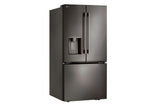 25 cu.ft. 3-Door French Door Refrigerator with NEW Hybrid Handle Design and External Ice and Water Dispenser