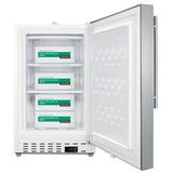 20" Wide Built-in Healthcare All-freezer, ADA Compliant