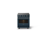 30"W. Induction Range (Finish: Squall, Trim: Polished Chrome)