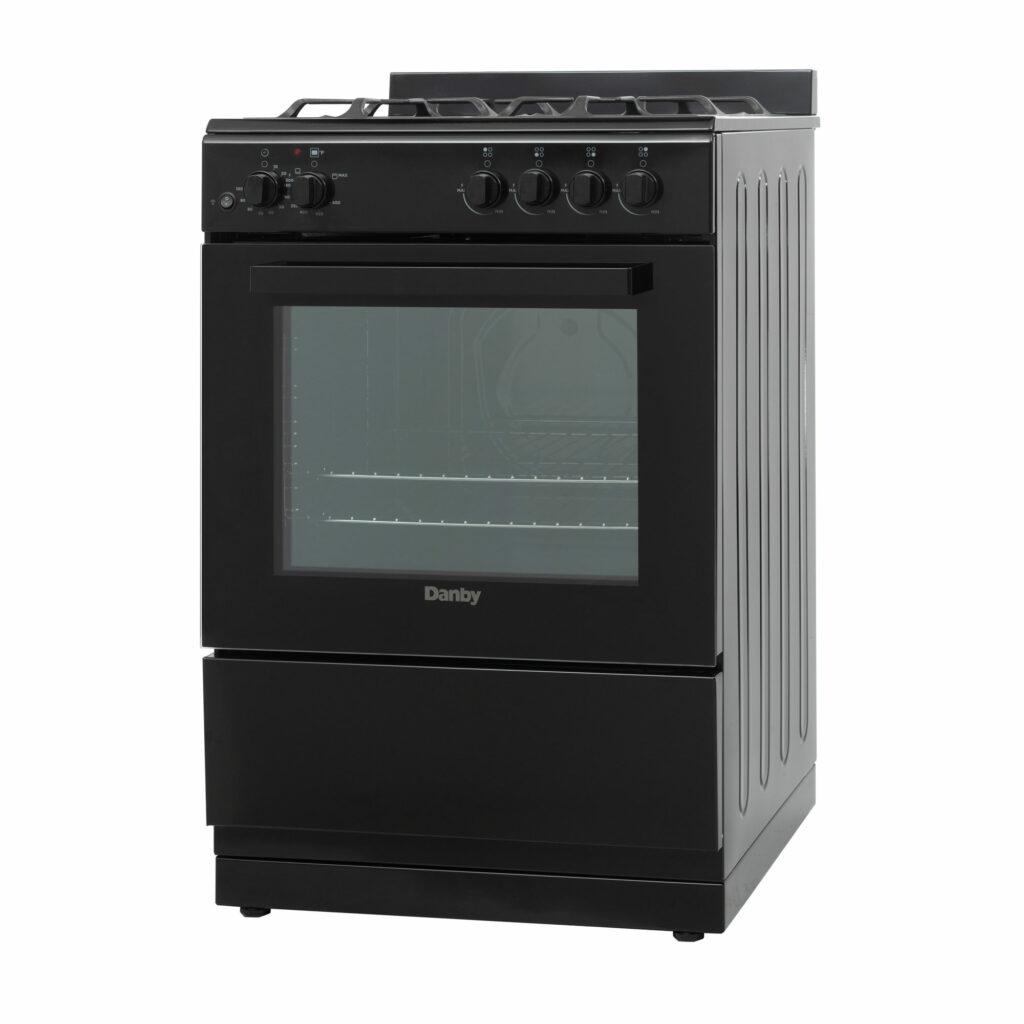 Danby 24" Wide Gas Range in Black