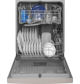 GE® ENERGY STAR® Front Control with Plastic Interior Dishwasher with Sanitize Cycle & Dry Boost