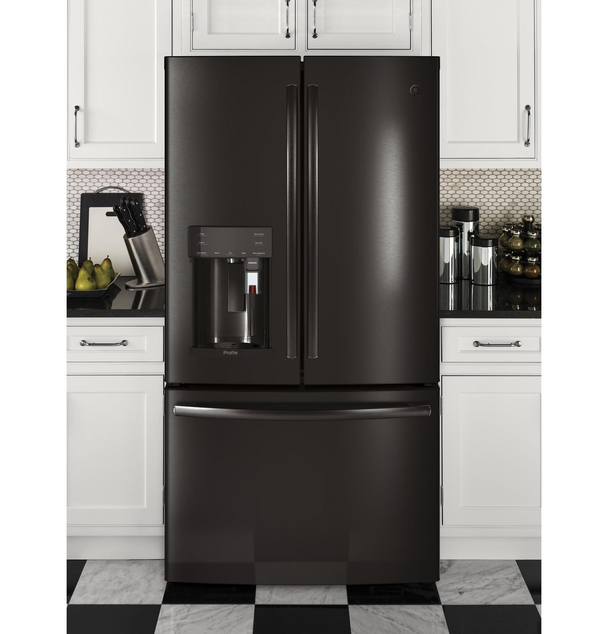 GE Profile™ Series ENERGY STAR® 27.8 Cu. Ft. French-Door Refrigerator with Keurig® K-Cup® Brewing System