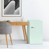 Avanti 3.0 Cu. Ft. Retro Compact Refrigerator - Seafoam Green