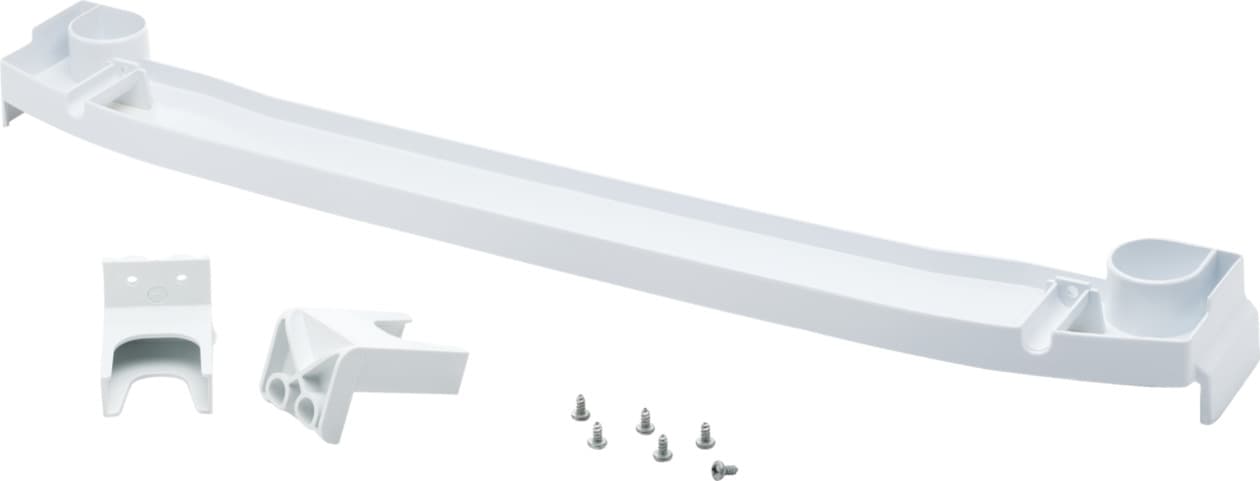 White Front-load Laundry Stacking Kit