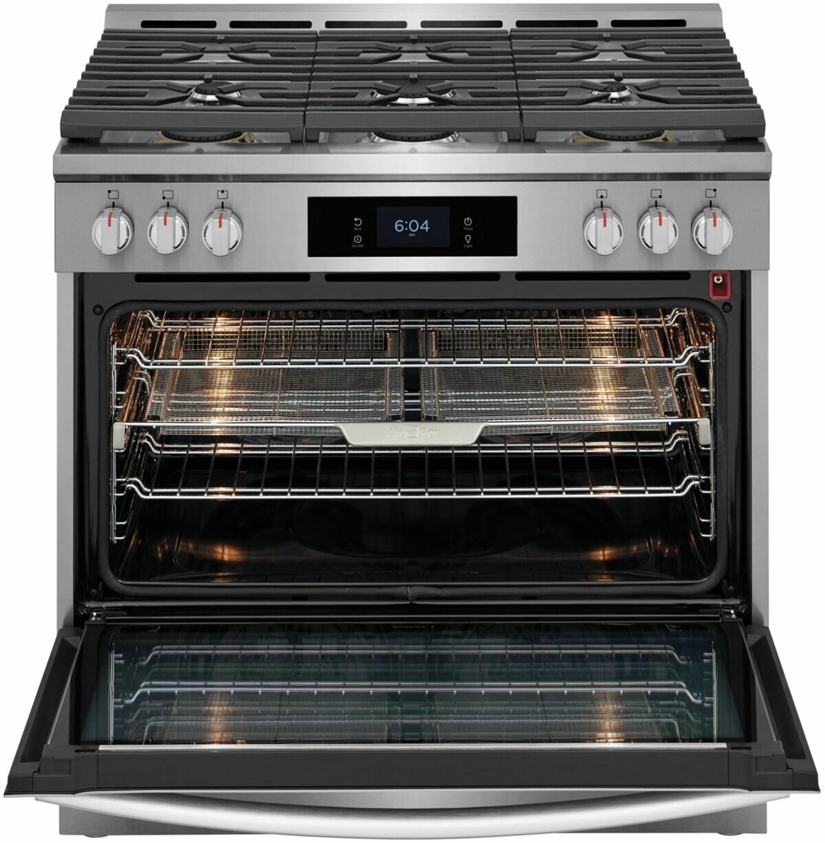36" Dual-Fuel Range with Air Fry