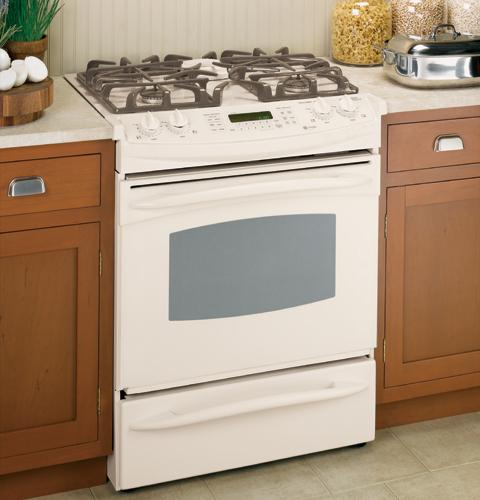 GE Profile 30" Slide-In Gas Range
