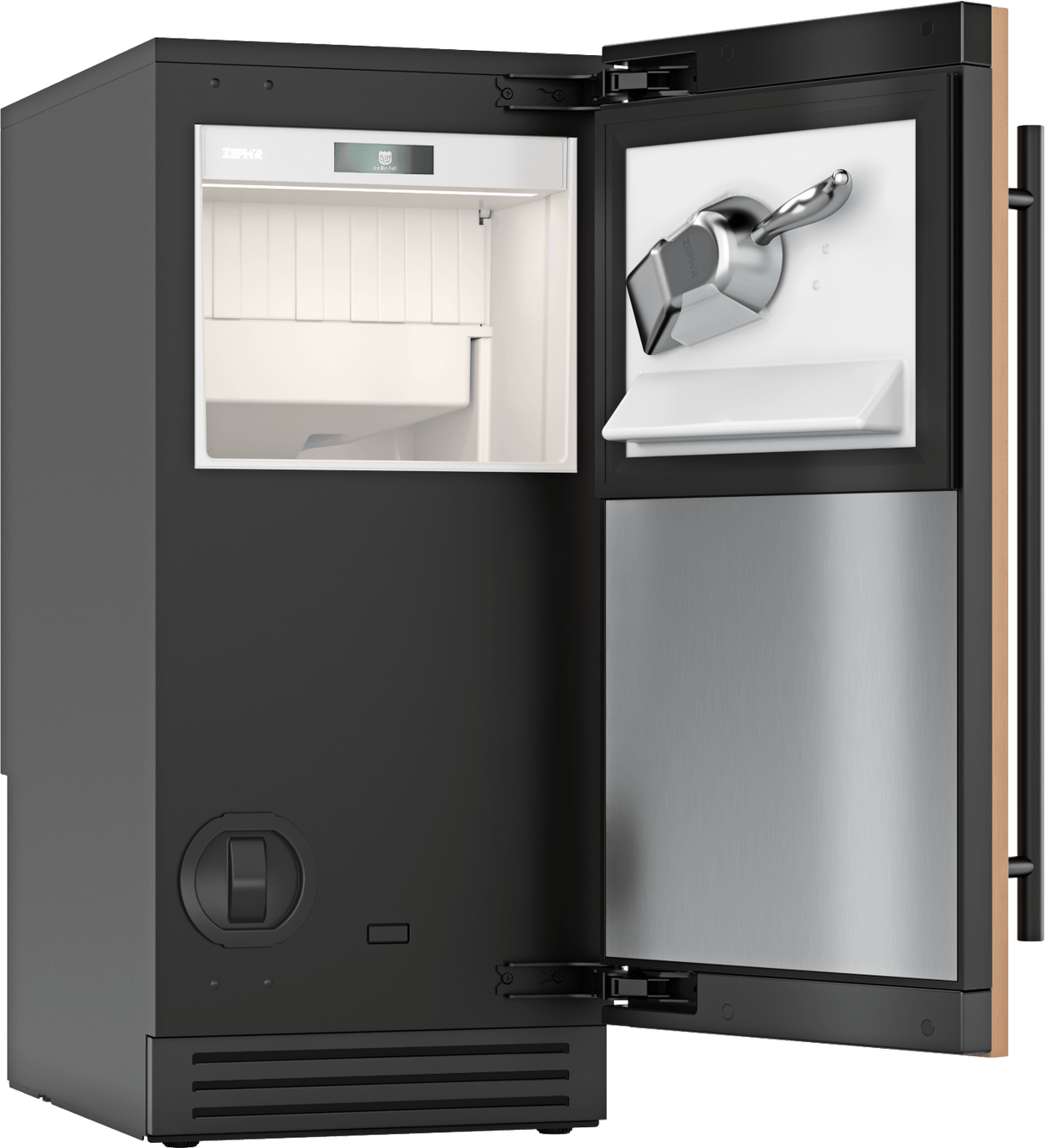 Presrv™ Gourmet Clear Ice Machine, 15in UC, w/Pump, Panel Ready