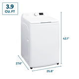 Element 3.9 cu. ft. Top Load Washer with Agitator - White (ENTW3925EW)