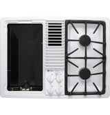 GE Profile Series Built-In Downdraft Gas Modular Cooktop