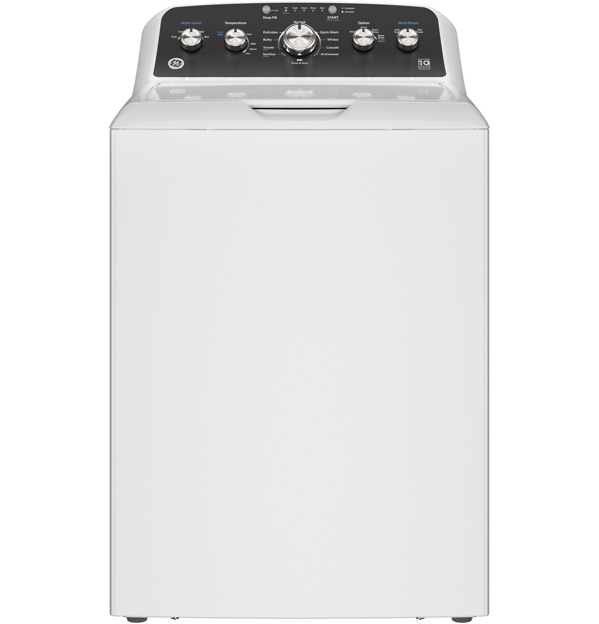 GE® 4.5 cu. ft. Capacity Washer with Stainless Steel Basket, Cold Plus and Wash Boost