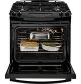 GE® 30" Slide-In Front Control Gas Range