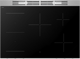 800 Series, Induction freestanding range cooker, 36'', Stainless steel