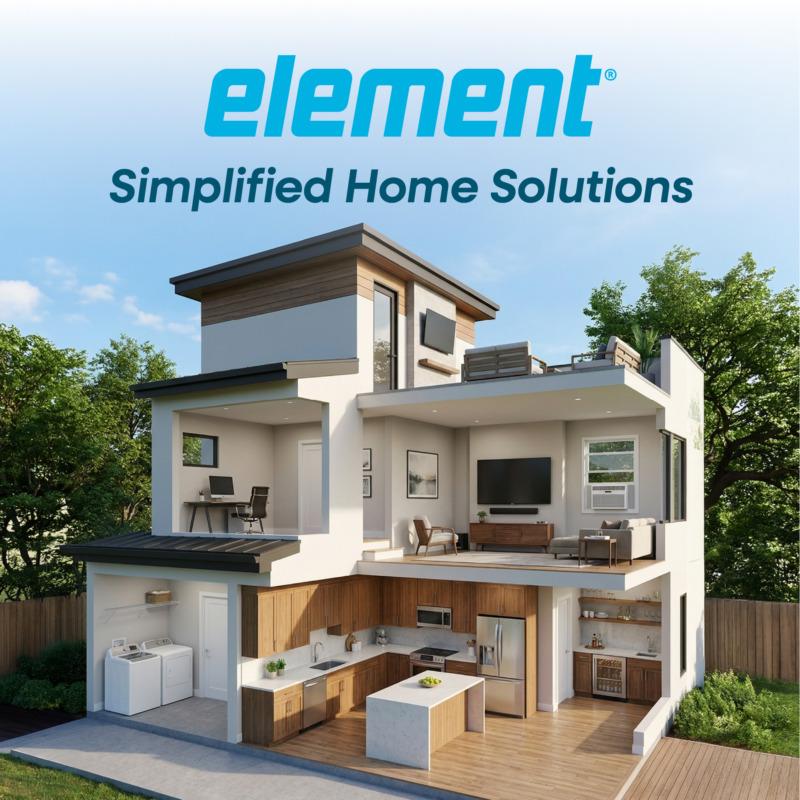 Element 7.0 Cu. Ft. Electric Dryer - White (ENTDE7027EW)