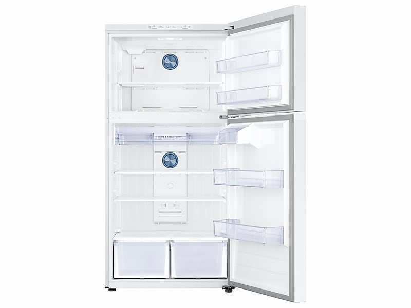 21 cu. ft. Top Freezer Refrigerator with FlexZone™ in White