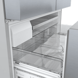 800 Series French Door Bottom Mount Refrigerator 36" Stainless steel (with anti-fingerprint)