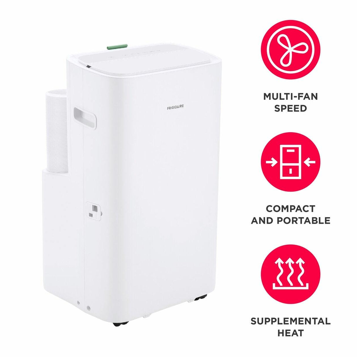 4-in-1 Connected Heat/Cool Portable Room Air Conditioner 14,000 BTU (ASHRAE) / 10,000 BTU (DOE)