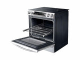 5.8 cu. ft. Slide-In Electric Range with Flex Duo™ in Stainless Steel