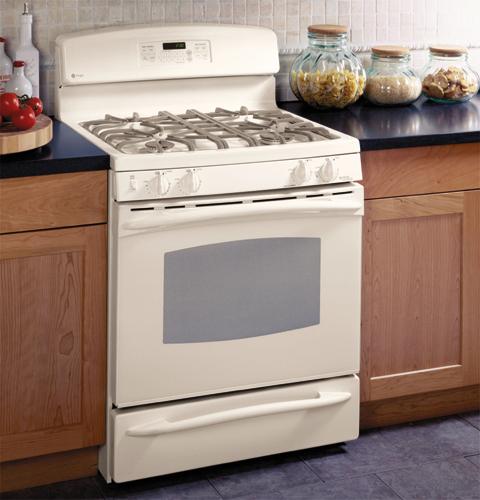 GE Profile Free-Standing Self-Clean Gas Range with Warming Drawer