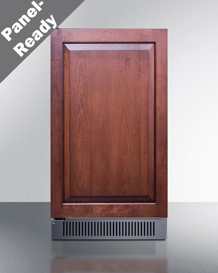 18" Wide Clear Icemaker, ADA Compliant (panel Not Included)