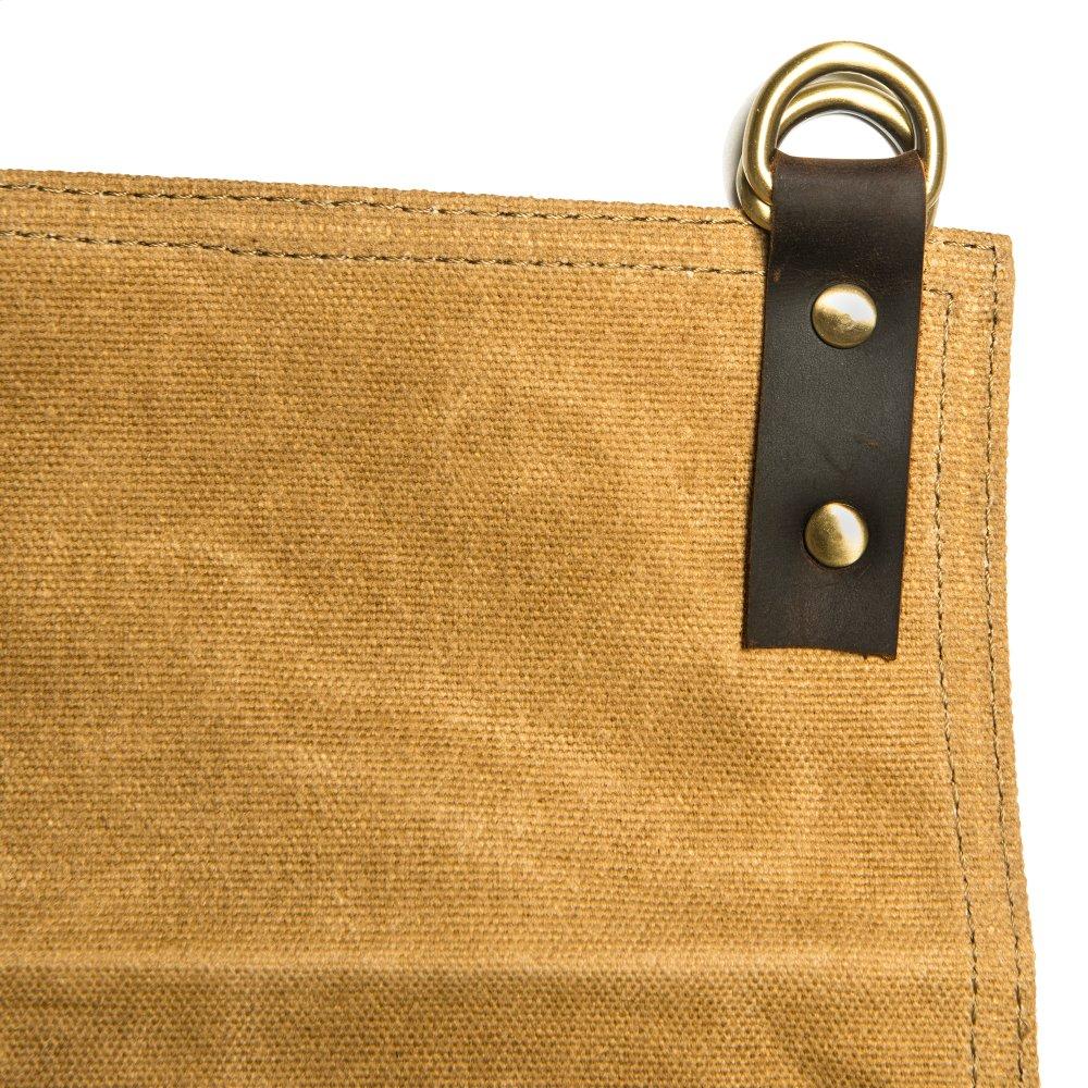 Grilling Apron - Brown Canvas & Leather L