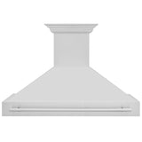 ZLINE 48 in. Stainless Steel Range Hood with Stainless Steel Handle (8654STX-48) [Color: Red Matte]