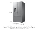 Bespoke AI 3-Door French Door Zero Clearance Fit  Sphere Ice™  29 cu. ft.