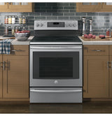 GE Profile™ 30" Smart Free-Standing Electric Convection Range
