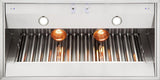 48" Wide 18" High Built-In Custom Ventilator for Wall Hood - VBCV