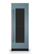 30"W. Integrated Wine Cellar Door Panel - November Sky Right Hinge