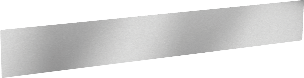 Stainless-steel toe-kick panel - for high-end panelwork of MasterCool toe-kicks.