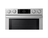 30" Steam-Assisted Double Wall Oven, Silver Stainless Steel